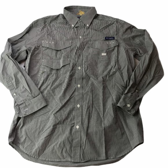 Columbia Sportwear Italian Bonehead Button Shirt L